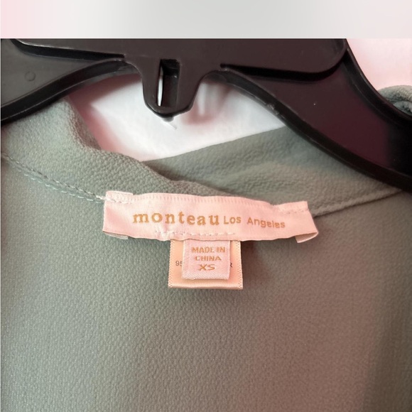 Monteau Sage Long Sleeve Dress - Picture 2 of 2